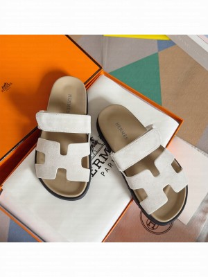 Hermes Unisex Chypre Flat Sandals 07