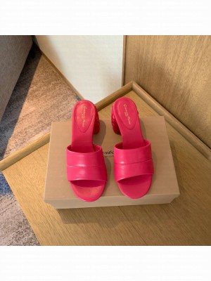 GIANVITO ROSSI FLOREA MULE 60mm sandal pink 2022 Collection