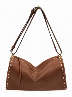 Fendi Triangle Mini Handbag 8BS053 Dark Coffee