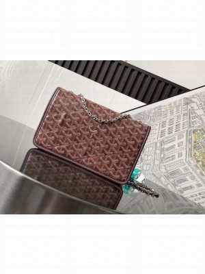 Goyard Alexandre III Bag Burgundy
