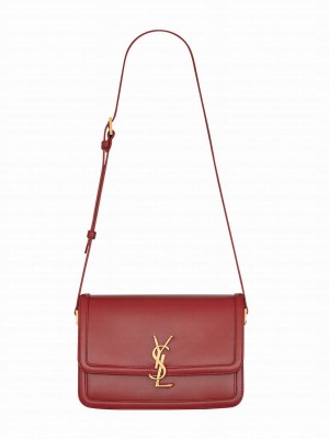 Saint Laurent Solferino Medium Satchel 6343050 Red