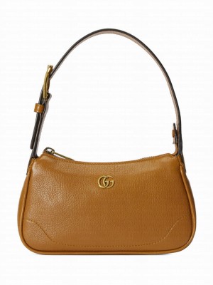 Gucci Aphrodite Shoulder Bag With Double G 739076 Coffee