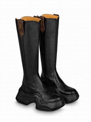 Louis Vuitton Women's LV Archlight 2.0 Platform High Boot 1ABHSU Black
