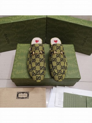 GUCCI PRINCETOWN GG MULTICOLOR HORSEBIT SLIPPER 08 2021 Collection