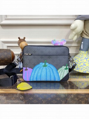 Louis Vuitton Monogram Eclipse TRIO MESSENGER M46435
