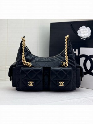 Chanel MAXI HOBO BAG AS5339 BLACK