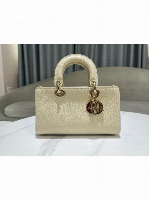 DIOR small Lady D-Sire My ABCDior Bag Bull Leather M11509T Naked