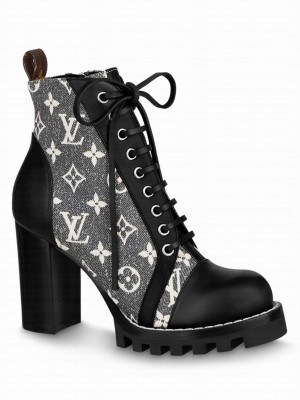 Louis Vuitton Women's Star Trail Ankle Boot 1AB2XR Black