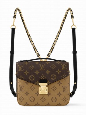 Louis Vuitton Pochette Metis Backpack M11941 Brown