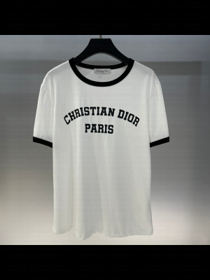 Dior T-Shirt White/Black 2025