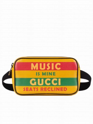 Gucci 100 Belt Bag 602695 Yellow