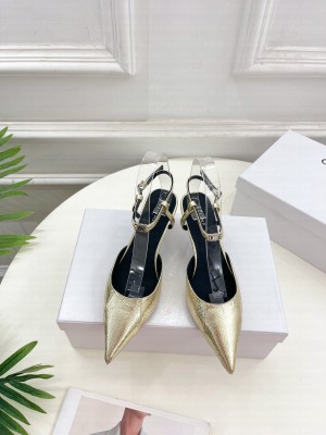 CELINE KITTEN WITH TRIOMPHE STRAP IN CALFSKIN GOLD