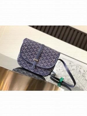 Goyard Belvedere PM Bag Navy Blue