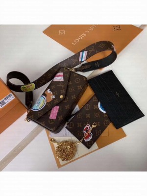Louis vuitton original monogram canvas POCHETTE FELICIE M63999