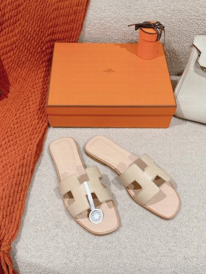 Hermes Oran Flat Slide Sandals 2024 012