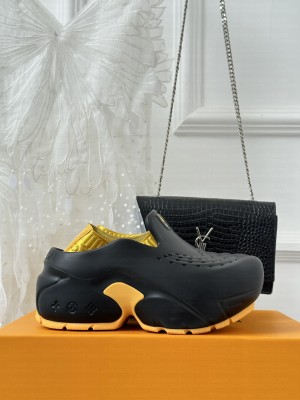 Louis Vuitton LV Shark Clog 2023 Yellow