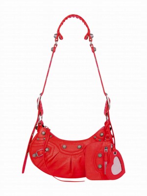 Balenciaga Le Cagole XS Shoulder Bag Red