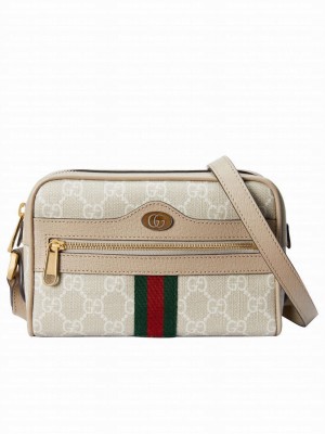 Gucci Ophidia GG Mini Bag Cream