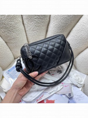 Chanel TOP HANDLE BAG AS8015 black