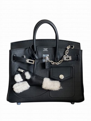 Hermes Birkin 25 Limited Edition Rock Black