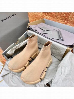 Balenciaga Speed 2.0 Knit Sock Sneakers Spring/Summer 2021 Collection, Tan