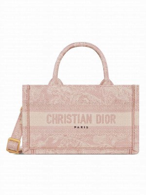 Christian Dior Mini Dior Book Tote Pink