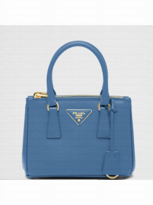 Prada Galleria Saffiano leather mini-bag 1BA906 blue