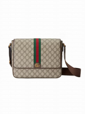 Gucci OPHIDIA MEDIUM MESSENGER BAG 761741 BROWN