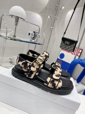 Christian Dior DiorAct Mizza Sandal Flat Calfskin 07 2022 Collection