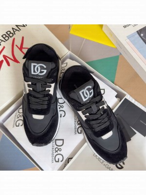 Dolce & Gabbana Man's Mixed-material DG CUSHION sneakers 05
