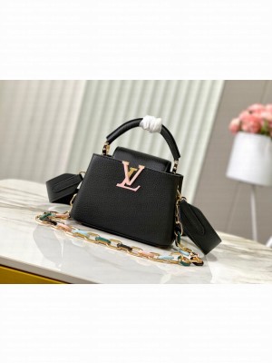 Louis Vuitton Capucines Mini M21798 black