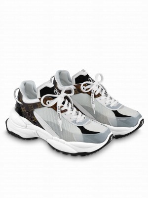 Louis Vuitton Women's Run 55 Trainers 1AASDF Dark Gray
