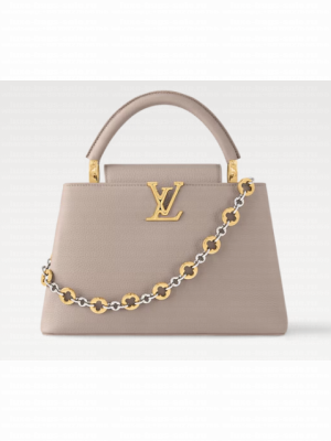 Louis Vuitton Capucines MM M12935 Galet Gray