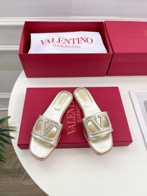 Valentino Garavani VLogo cut-out slide sandal 012 2025
