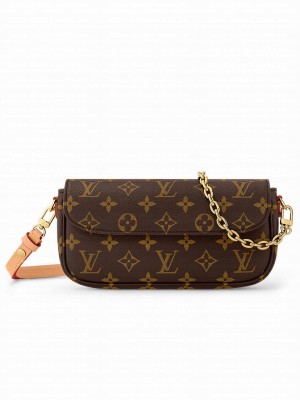 Louis Vuitton Wallet on Chain Ivy M81911 Brown
