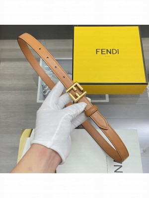 Fendi Women's Calfskin Belt 20mm with FF Buckle 2021 Collection 018