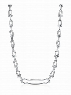 Tiffany Link Necklace Silver