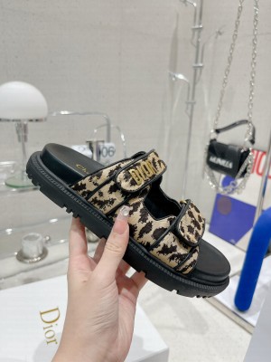 Dior DiorAct Beige Multicolor Mizza Printed Technical Fabric 2022 Collection