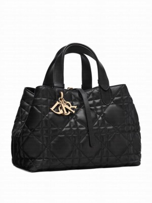 Christian Dior Medium Dior Toujours Bag Black