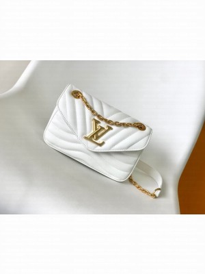 Louis Vuitton New Wave Chain Bag PM M20838 WHITE