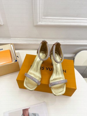 Louis Vuitton Sparkle 9.5cm Heel Sandals 2023 023