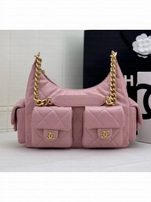 Chanel MAXI HOBO BAG AS5339 PINK