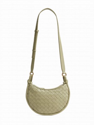 Bottega Veneta Gemelli Messenger Green
