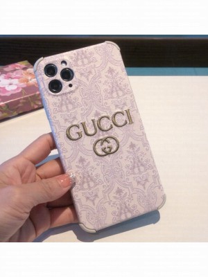 Gucci Embroidered iPhone Case White  2021 Collection