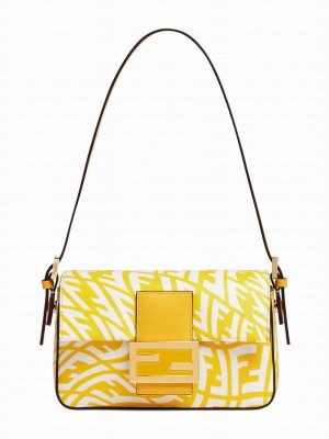 Fendi Mini Baguette 1997 8BS049 Yellow