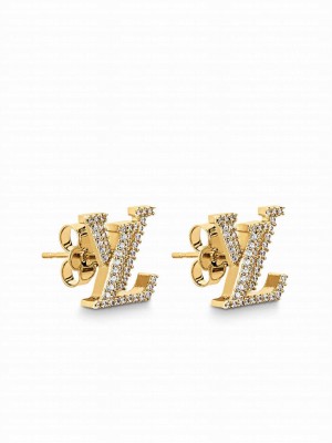 Louis Vuitton Women's LV Iconic Earrings Golden