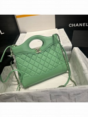 CHANEL 31 MINI SHOPPING AS4133 Bamboo Green