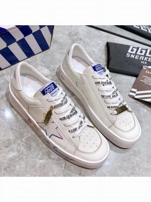 Golden Goose Graffiti White Calfskin Sneaker Spring/Summer 2021 Collection 27