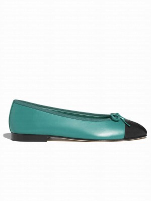 Chanel Women's Ballet Flats G02819 Blue