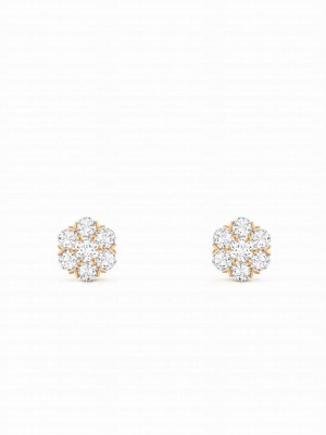 Van Cleef & Arpels Women's Fleurette Earrings Golden